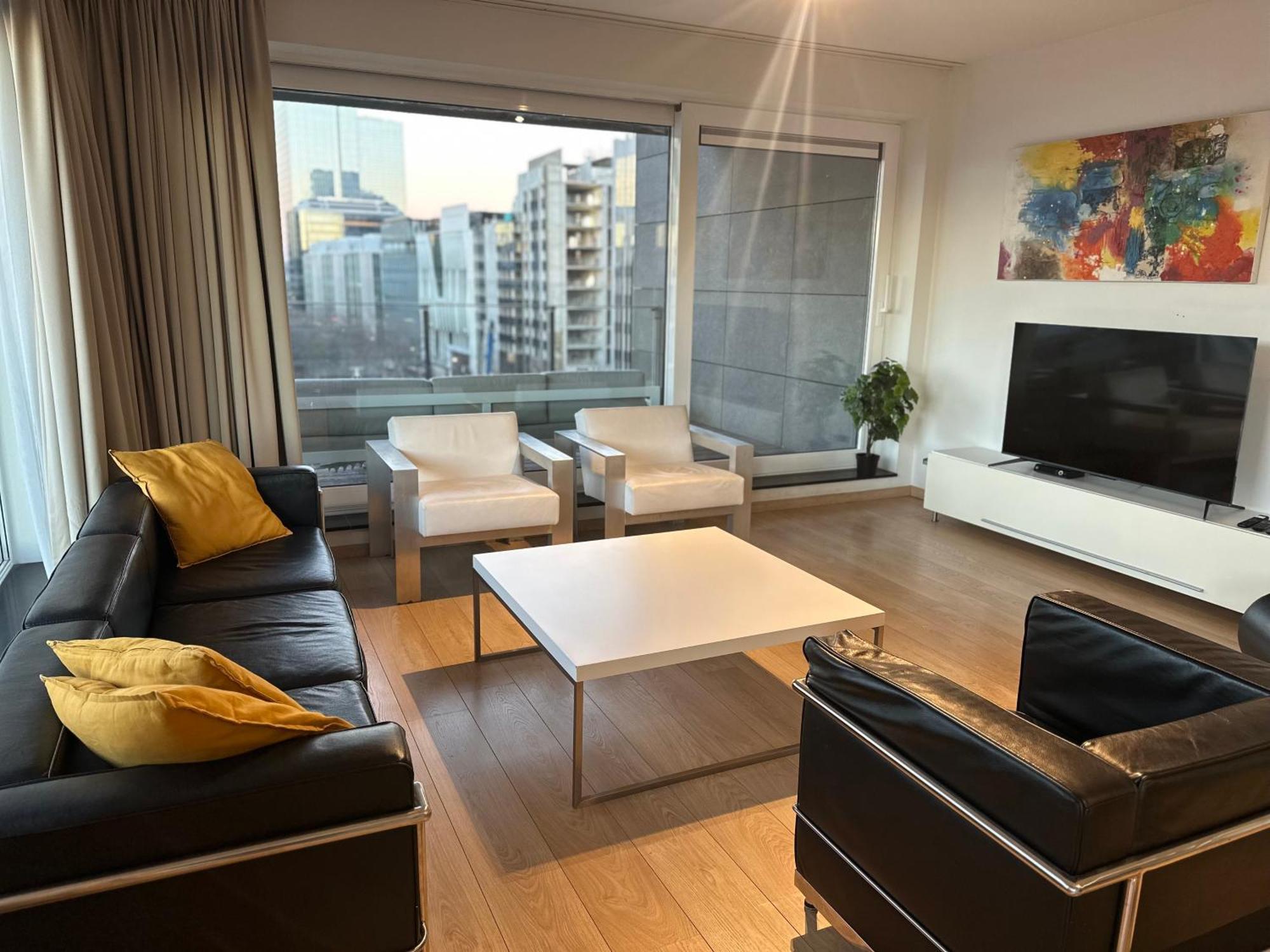 Apartment With Balcony In Brussels Center Kültér fotó