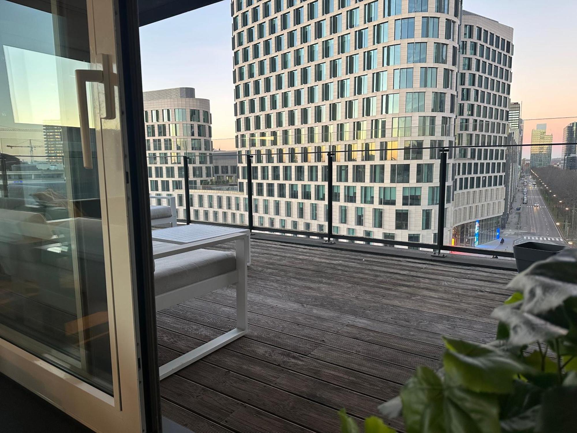 Apartment With Balcony In Brussels Center Kültér fotó